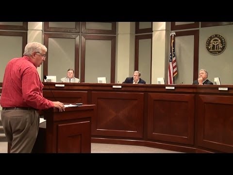Robert Rorke requests Forsyth County Commissioner Pete Amos to recuse 06/05/14