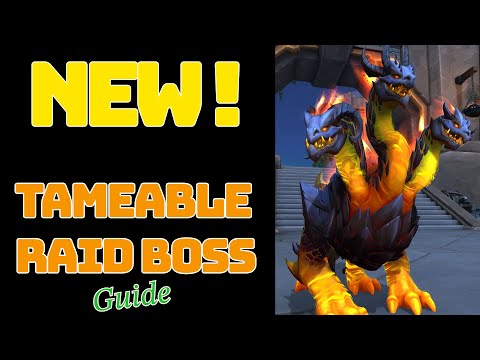 NEW RAID BOSS CAN BE TAMED! GUIDE AND LOCATION