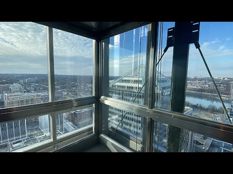 CLOSED - Scenic ThyssenKrupp Traction Elevators | The View of DC | CEB Twr, Rosslyn - Arlington, VA
