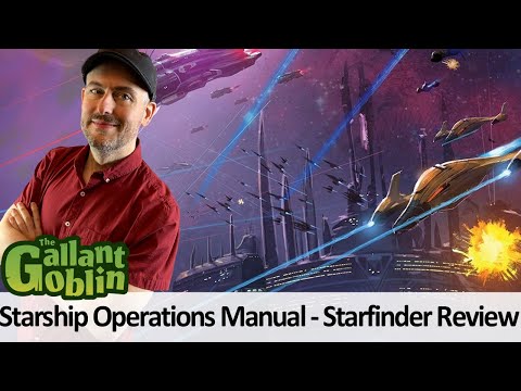 Starship Operations Manual - Starfinder Rulebook Review - Paizo