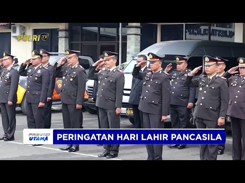 POLRESTA CILACAP GELAR UPACARA HARI LAHIR PANCASILA