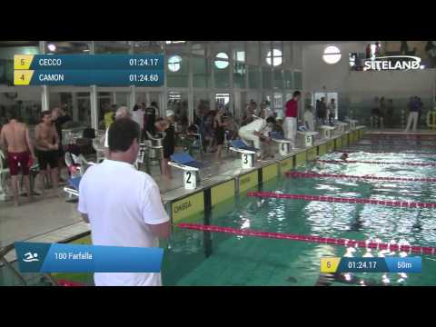 Serie 1 dei 100 Farfalla  Assoluti Femmine Master - Campionati Regionali Master 2015 VENETO e FRIUL