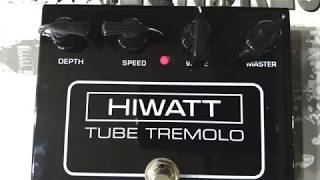 Video thumbnail for Hiwatt Tube Tremolo Demonstration by Pietro Bello