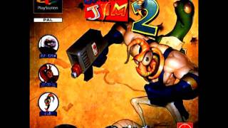 Earthworm Jim 2 (PS1) Soundtrack - Level 1 Alternative Music (The Crystal Method - Bad Stone)
