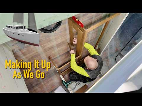 Building a 52ft Yacht Interior With No Drawings  - Ep. 477 Ran Sailing