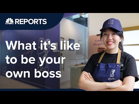 她辭去技術工作，自己當老闆 | CNBC報道 (She quit her tech job to be her own boss | CNBC Reports)