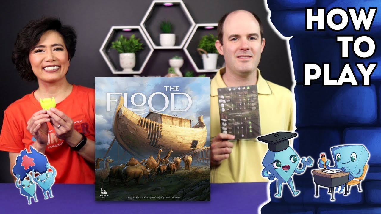 The Flood - How to Play Board Game (Final production copy). With Stella and Tarrant