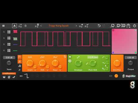 MagicBlur  - Example 2 -  E-Piano