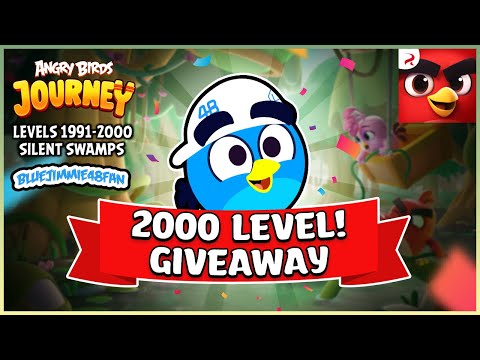 Angry Birds Journey Walkthrough / Levels 1991-2000 (Silent Swamps) + GIVEAWAY! 🎉