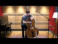 Adam King on Double Bass plays Jaco Pastorius' Donna Lee