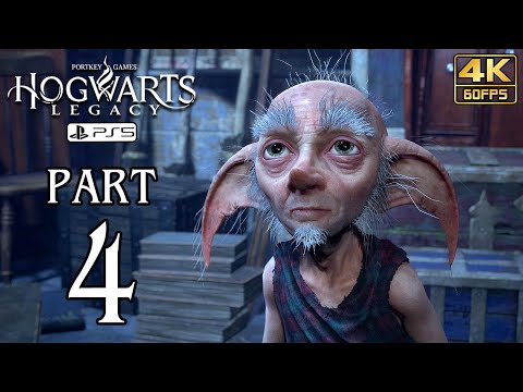 HOGWARTS LEGACY Walkthrough PART 4 (PS5) No Commentary Gameplay @ 4K 60ᶠᵖˢ ✔
