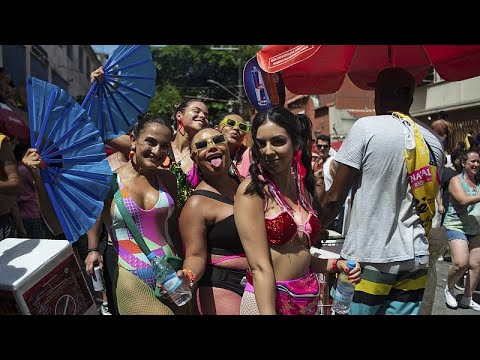 Carnival! The world's most famous festival kicks off in Sao Paulo