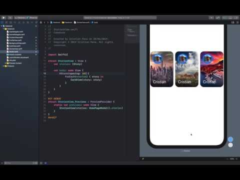 SwiftUI - Facebook Homepage Tutorial - Part 5/7