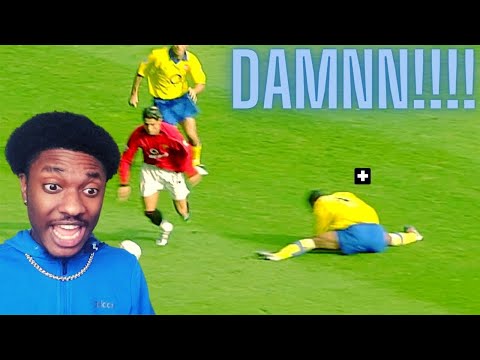 NBA Fan Reacts To Most Brutal Ankle Breakers in Football!! You can feel the pain!