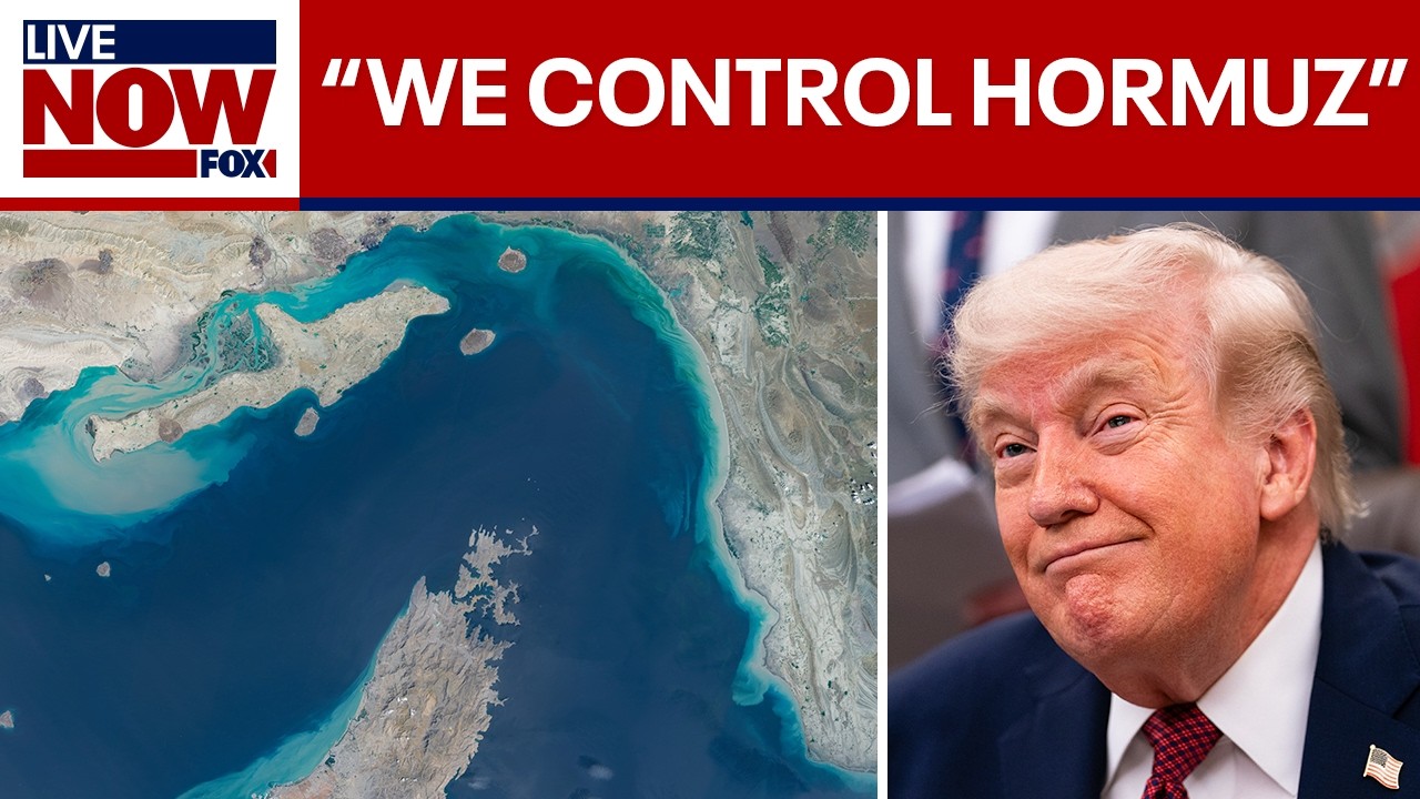 Trump: US controls Strait of Hormuz