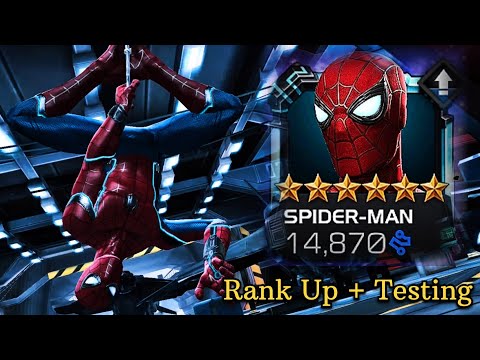 Stark Spider-Man goes to rank 3 - MCOC - Testing Highlights