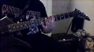 Hatebreed spitting venom guitar cover