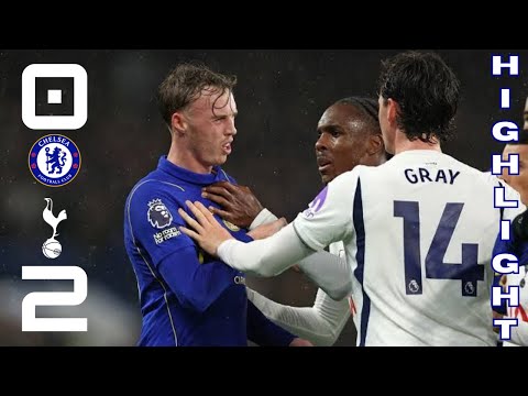CHELSEA 0-2 TOTTENHAM / PREMIER LEAGUE HIGHLIGHTS