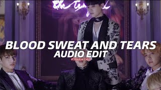 Blood Sweat And Tears - BTS『edit audio』
