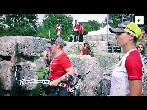 Irene Franchini v Ingrid Ronacher – compound women bronze _ Terni 2022 3D Championships