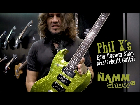 Phil X's new Framus Custom Shop Masterbuilt Phil XG - at NAMM Show 2017