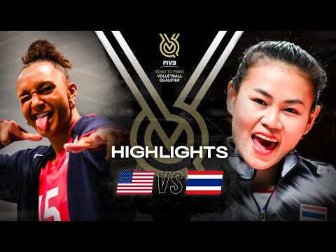 🇺🇸 USA vs. 🇹🇭 THA - Highlights | Women's OQT 2023