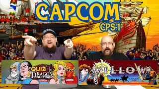 CAPCOM CPS-1 Arcade Games - Willow & Quiz And Dragons - ARG Presents 103