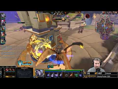 Smite: THANATOS IS THE BEST ASSASSIN SOLO IN SNOWBALL META! | Incon