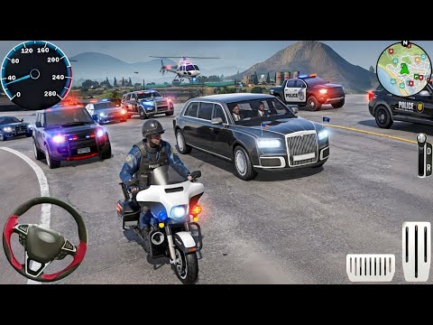 Police Car Chase Simulator 3D Game - Real Cop Cars Driving Simulator 2025 - Android GamePlay