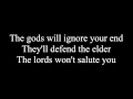 Ashes of Eternity - Blind Guardian - Lyric Video 
