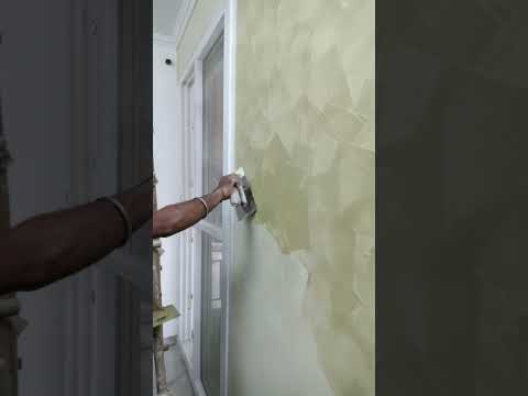stucco paint // texture #shortvideo