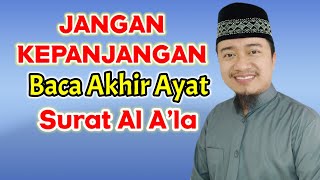 Download lagu Belajar ngaji!! cara membaca surat al a'la yang benar mp3
