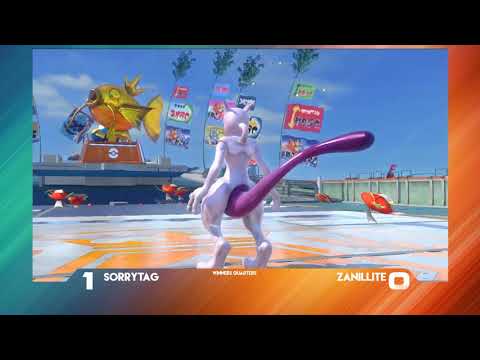 SorryTag (Mewtwo/Chandelure) vs Zanillite (Braixen/Blastoise) - Pokken at Alpha - 12/18/2018