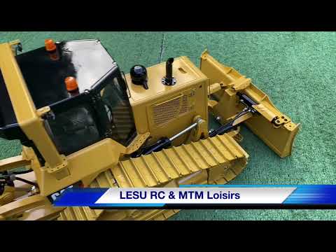 LESU RC & MTM Loisirs Aoue BULL 1/14eme DT60 couleur CAT