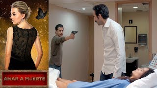 Beltrán salva a Lupita | Amar a muerte - Televisa