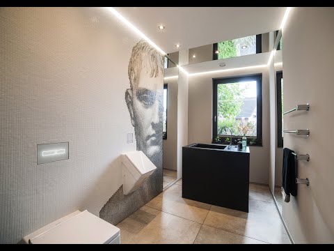 PREMIUM GÄSTE WC Design by Torsten Mueller  #Baddesign