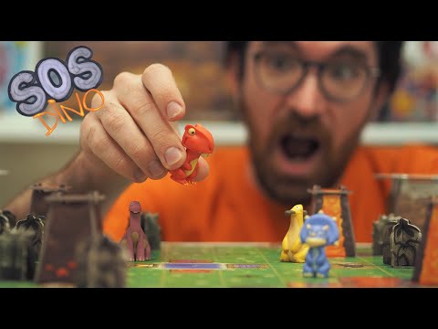 Dinó Mentőakció társasjáték  UNBOXING - reflexshop