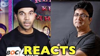 R Rajkumar Rao REACTS To New CBFC Chief Prasoon Joshi At Bareilly Ki Barfi Screening