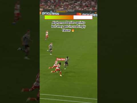 We can‘t just get enough of @alphonsodavies‘ speed 🚀