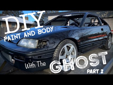 CRX Restoration Part 2 stripping the paint
