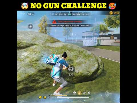 1 vs 1 Situation 👿 last zone No gun 😲 Healing Battle Booyah chalenge 🤯 #shorts