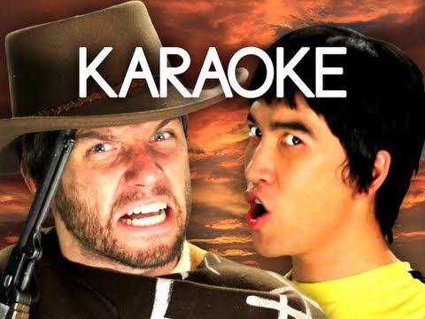 [KARAOKE ♫] Bruce Lee vs Clint Eastwood. Epic Rap Battles of History. [INSTRUMENTAL]