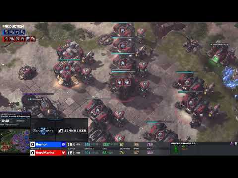 Reynor vs HeroMarine [ZvT] | Homestory Cup XIX Day 3 | Starcraft 2