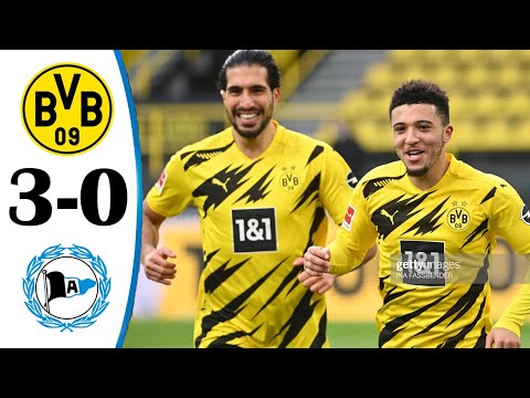 Borussia Dortmund vs Arminia Bielefeld 3-0 All Goals & Highlights 27/02/2021 HD