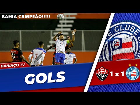 ÉH CAMPEÃO! 🏆 | VITÓRIA 1 X 1 BAHIA: GOLS & MELHORES MOMENTOS (FINAL BAIANÃO SUB-20)