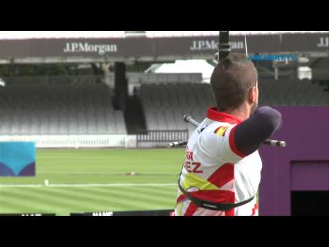 Kikuchi Hideki v Andres Gomez – recurve men’s 2nd round | London 2012 Olympic Test Event