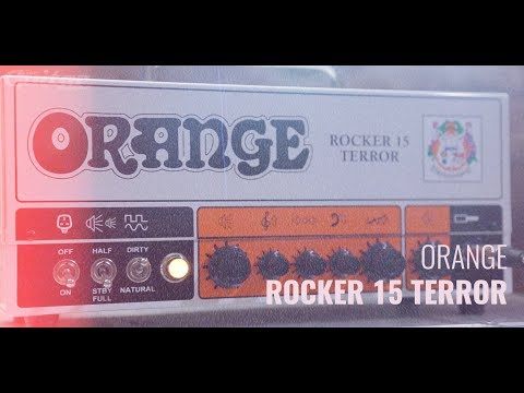 Orange Rocker 15 Terror amp head demo