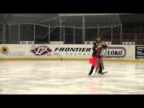 Kristina KAUNATSKAYA / Yan LUKOUSKI, BLR, Junior Ice Dance - Free Dance