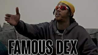 Famous Dex almost WALKS OUT of interview for feeling disrespected “You’re an hour late bro!”