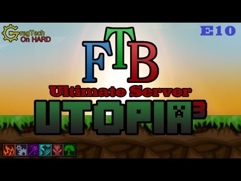 FTB Ultimate: Utopia³ E10 - Pages for Ages part2